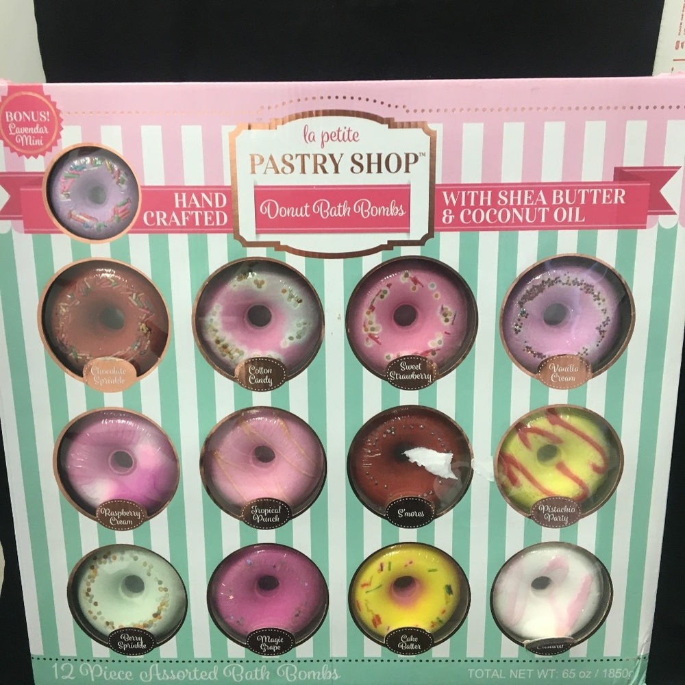 La Petite Pastry Shop Donut Bath Bombs